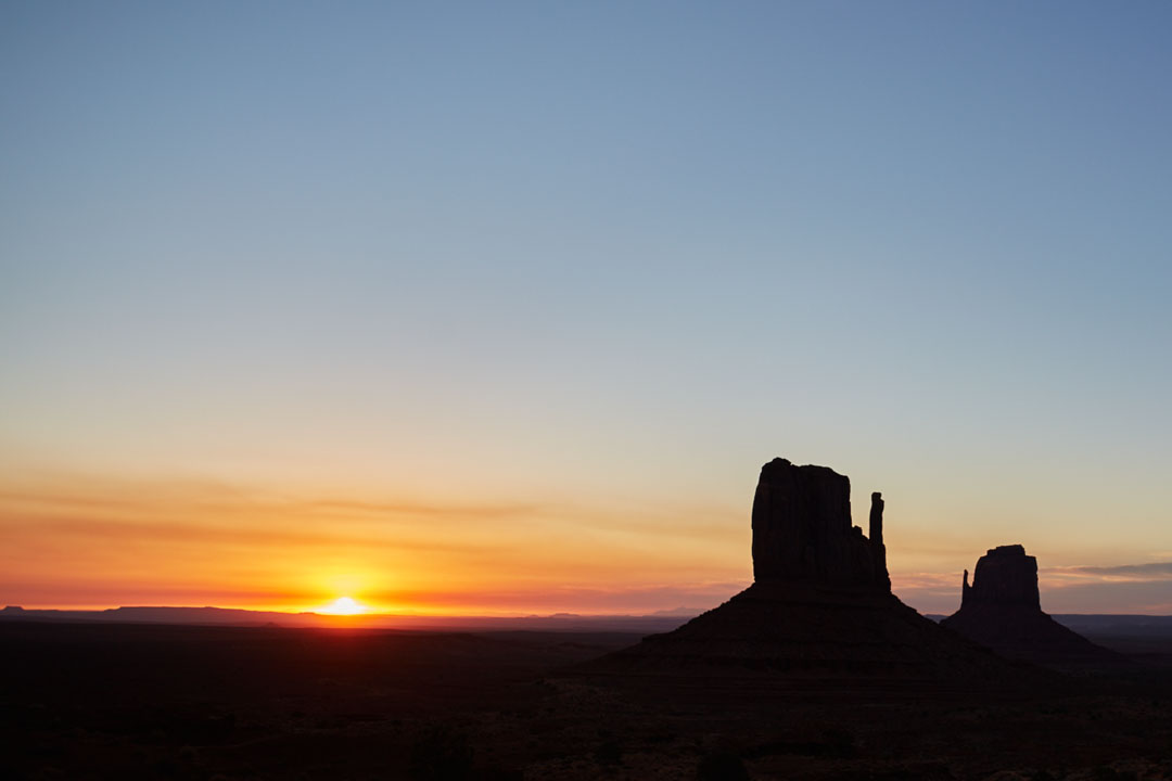 west and east mitten buttes utah