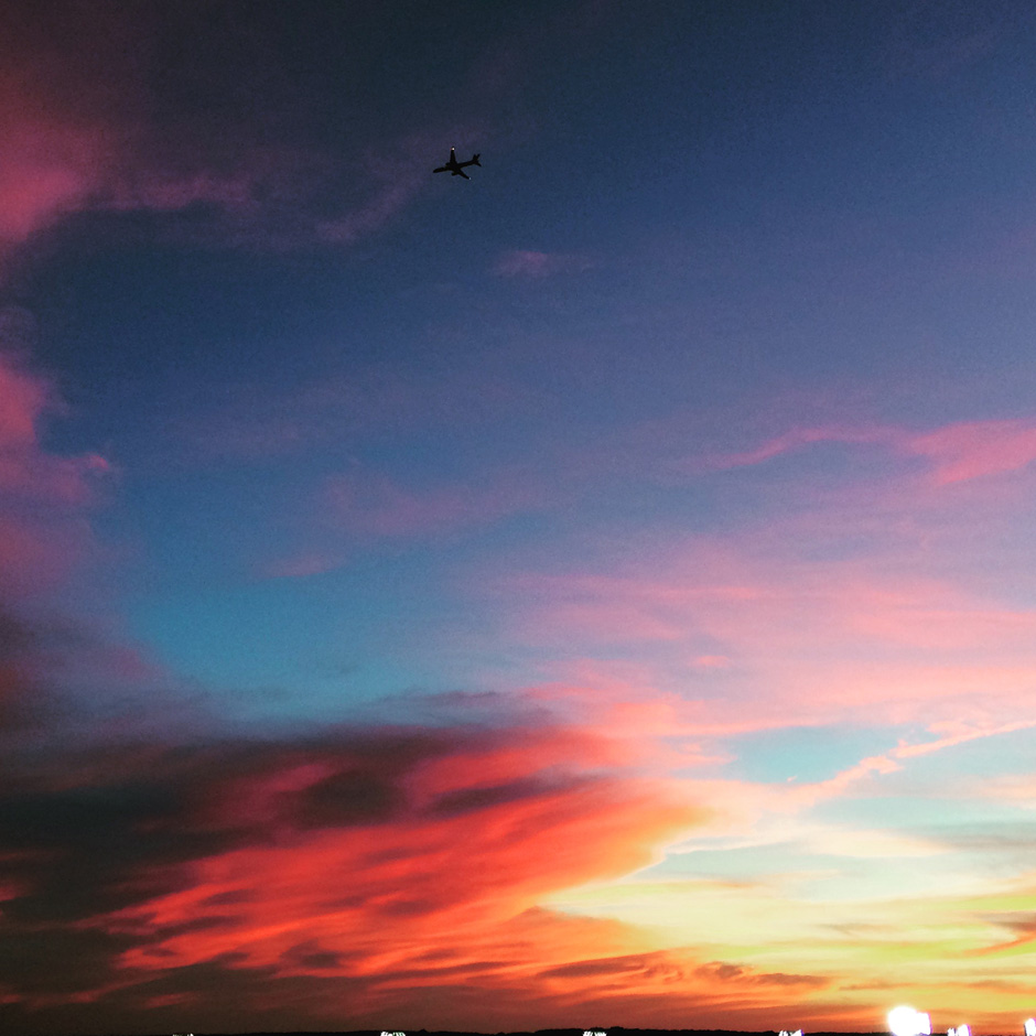 colorful sunset